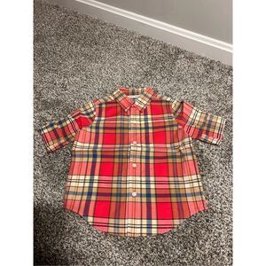 Janie and Jack button down shirt size 2T. C25-27